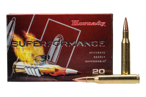 Hornady Superperformance 270 WIN 130gr SST Ammo comes in a box of 20